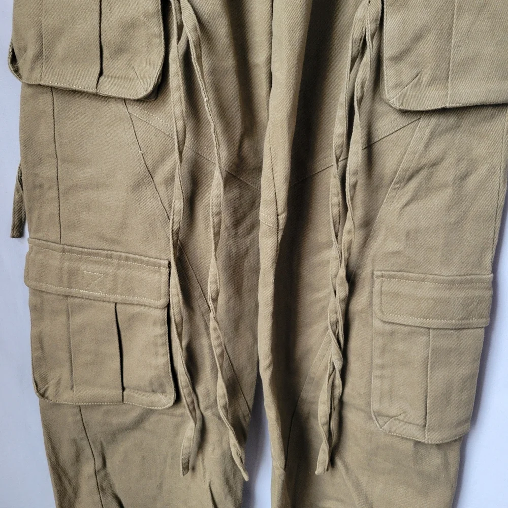 I.AM.GIA Olive Green Cargo Track Pants - Picture 10 of 16